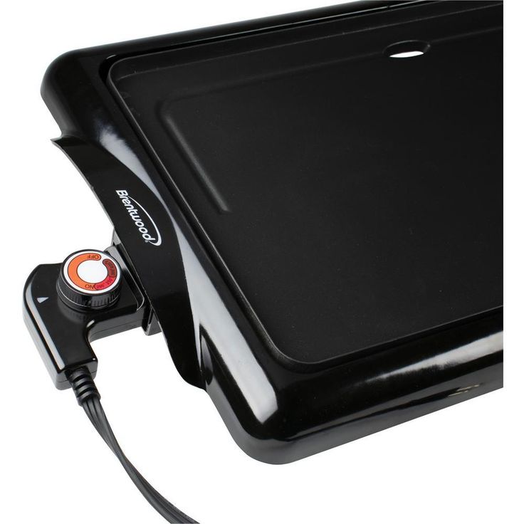 200 sq. in. Black Nonstick Electric Griddle