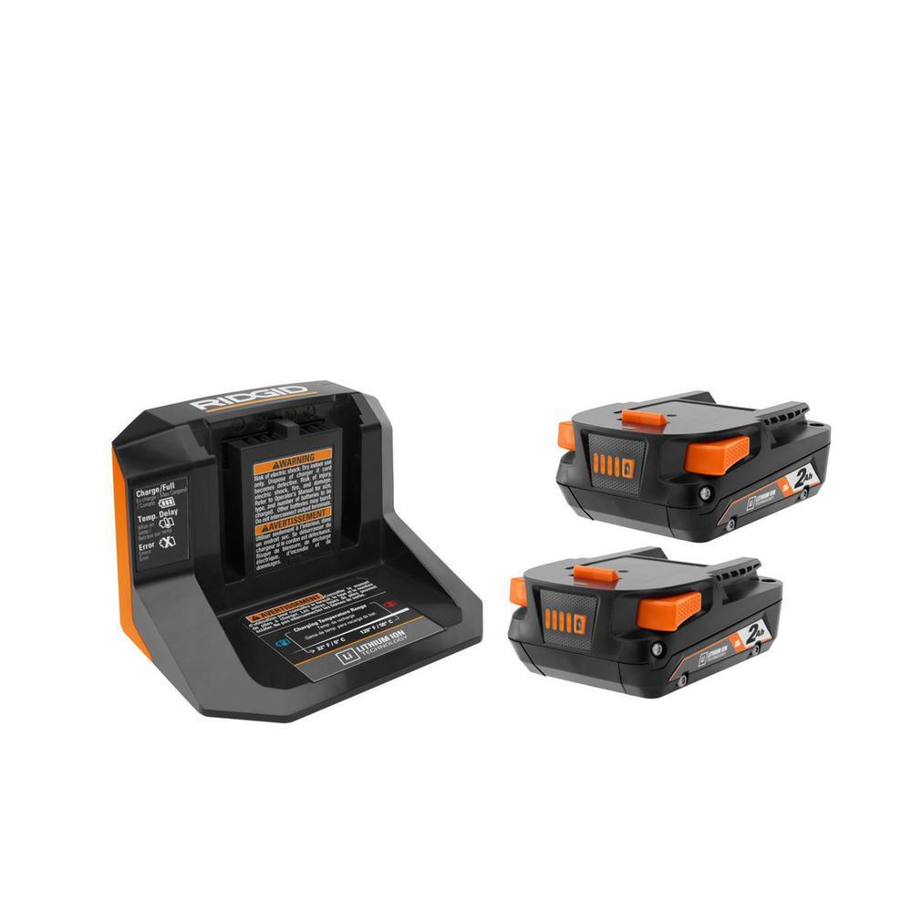18V Cordless 3-Tool Combo Kit with (2) 2.0 Ah Batteries, Charger, Bag, and Free Hand Vacuum - Super Arbor