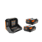 18V Cordless 3-Tool Combo Kit with (2) 2.0 Ah Batteries, Charger, Bag, and Free Hand Vacuum - Super Arbor
