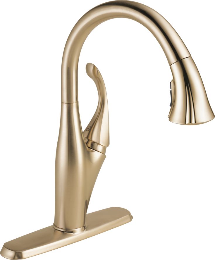 Addison Single-Handle Pull-Down Sprayer Kitchen Faucet with MagnaTite Docking in Champagne Bronze