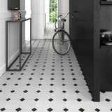 Merola Tile Betera Jet Blanco 13-1/8 in. x 13-1/8 in. Ceramic Floor and Wall Tile (11.18 sq. ft. / case)