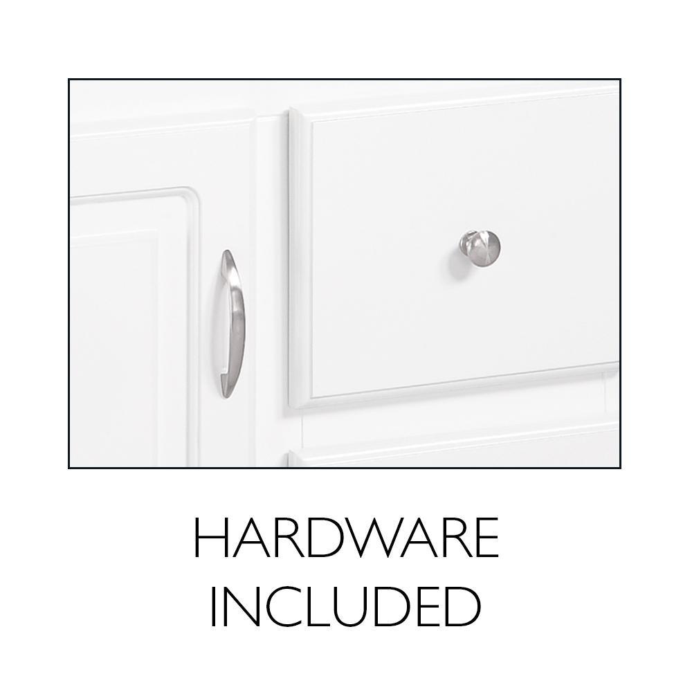 Wyndham 48 in. W x 21 in. H Bathroom Vanity Cabinet Only in White Semi-Gloss