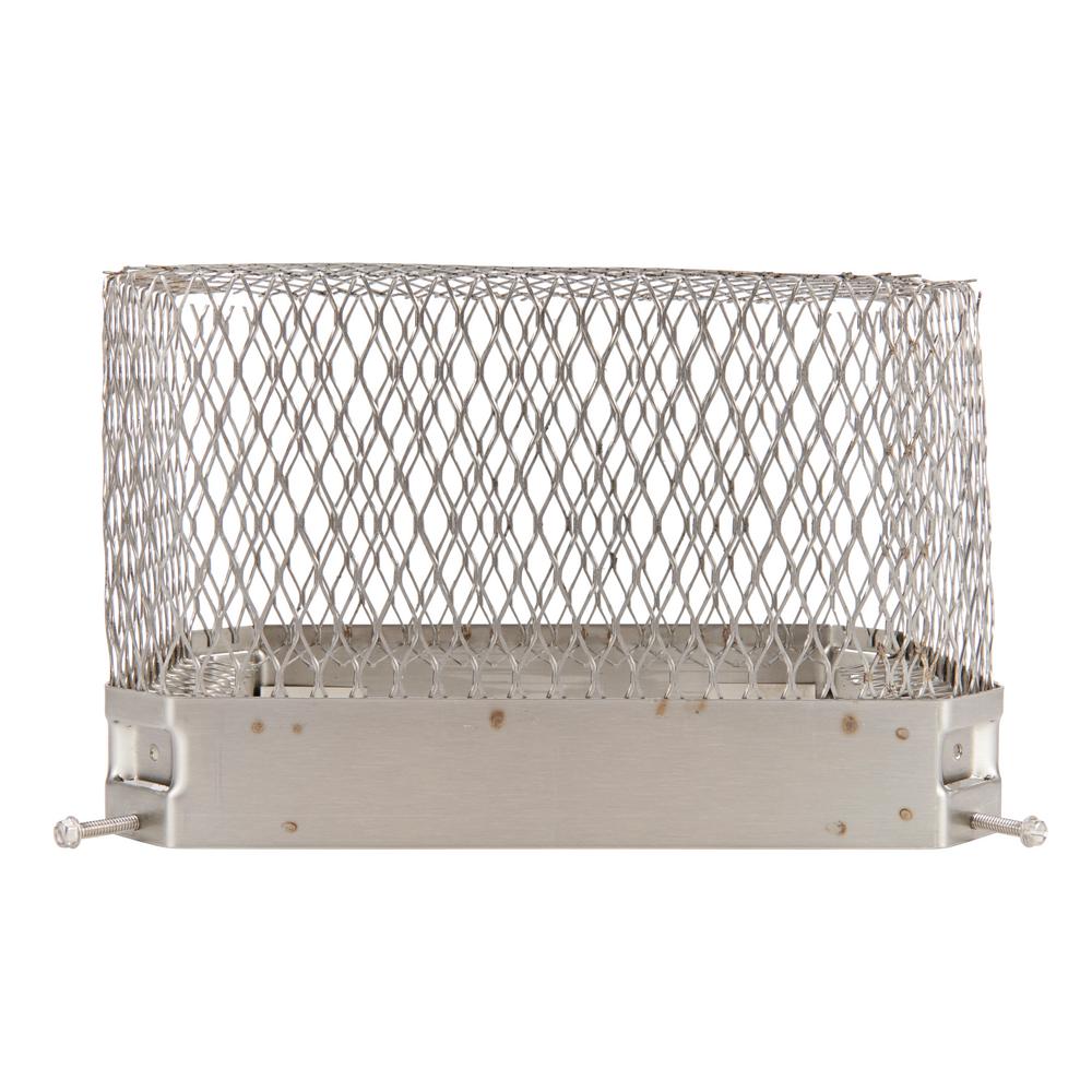 7-1/2 in. x 11-1/2 in. Raccoon Screen in Stainless Steel - Super Arbor