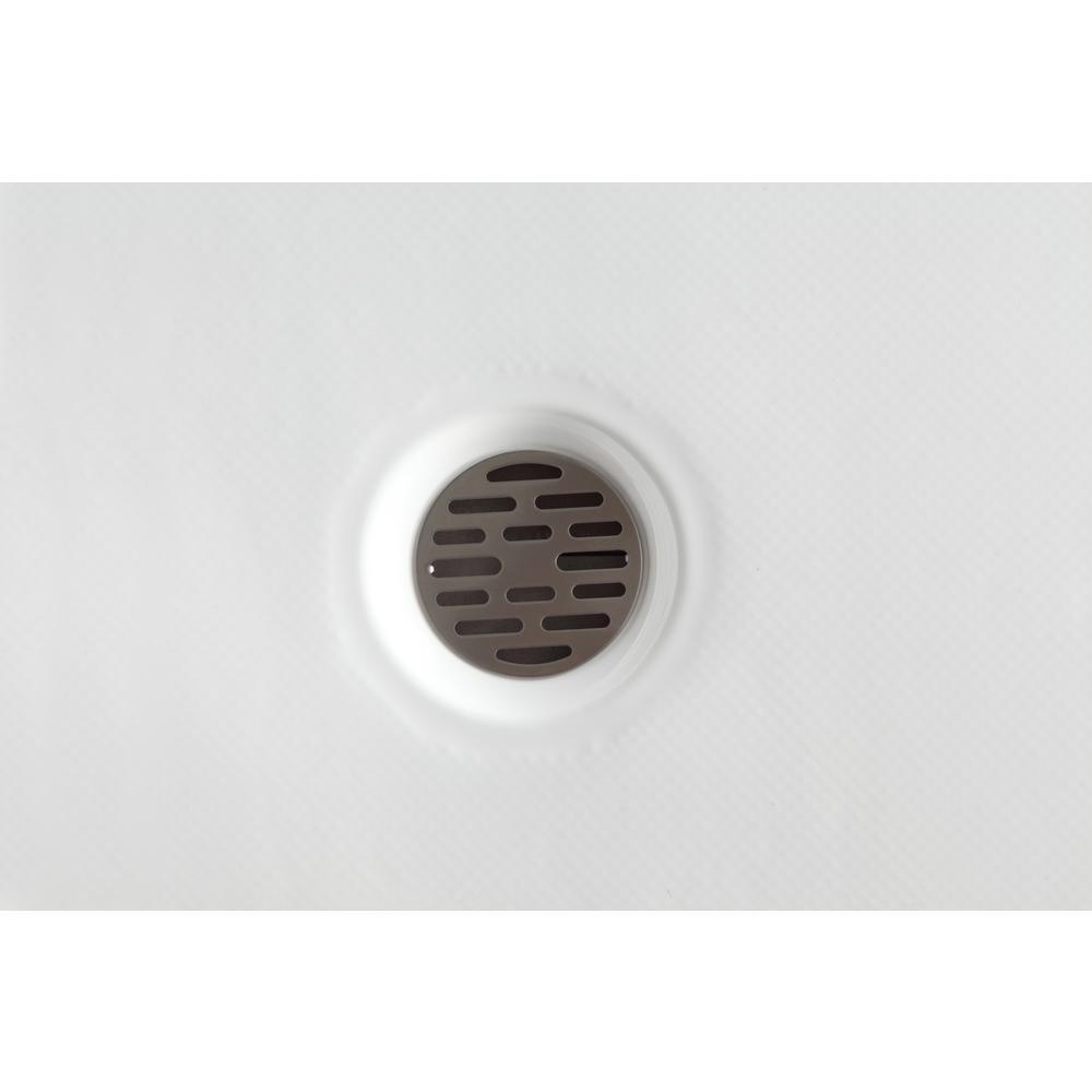 Port 36 in. x 48 in. Double Threshold Shower Base in White - Super Arbor
