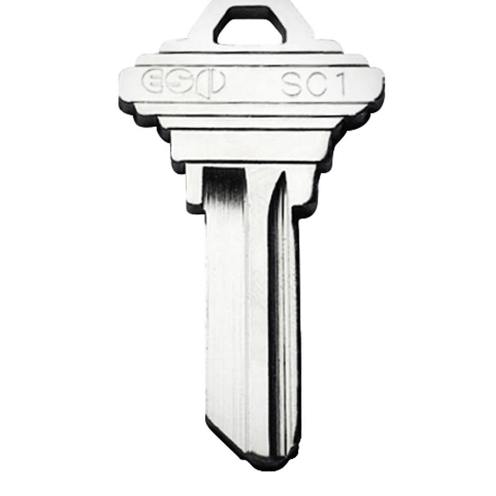 Satin Chrome Mortise Entry Lever Left Hand Lock Set with 2-1/2 in. Backset and 2 SC1 Keys - Super Arbor