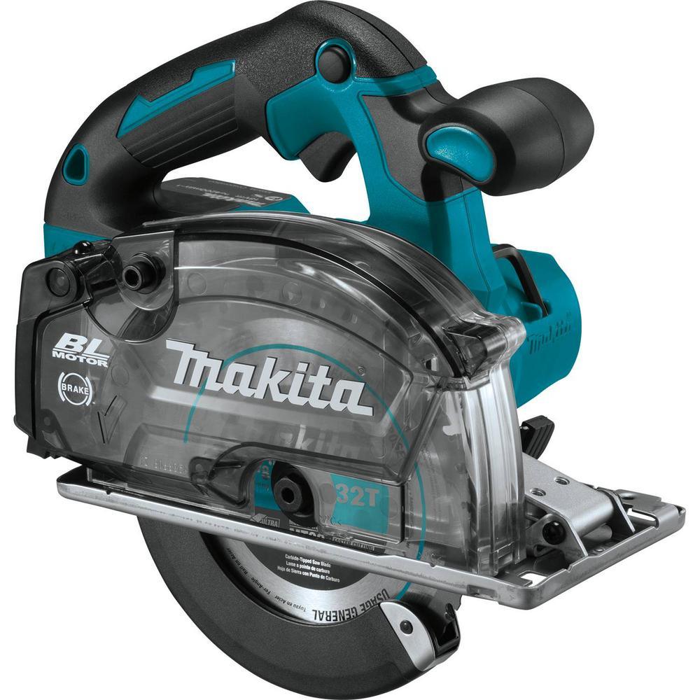 18-Volt 5-7/8 in. 5.0 Ah LXT Lithium-Ion Brushless Cordless Metal Cutting Saw Kit with Electric Brake and Chip Collector - Super Arbor