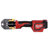 M18 18-Volt Lithium-Ion Cordless Short Throw PEX Press Tool with (3) Viega PureFlow Jaws and 2.0 Ah Battery - Super Arbor