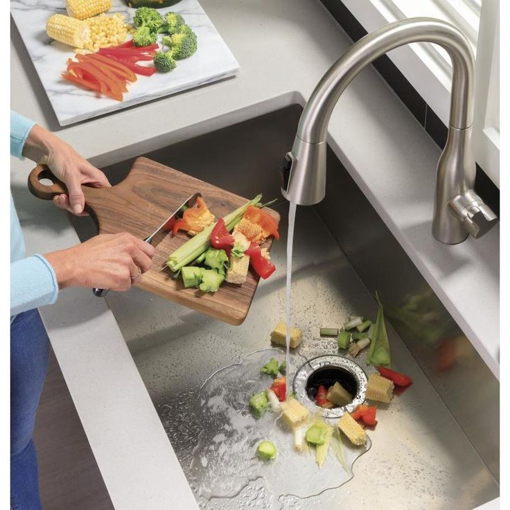 GE 1/3-HP Continuous Feed Garbage Disposal