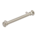 Symm Etry 3-1/2 in. Center-to-Center Octagon Satin Nickel Pull - Super Arbor