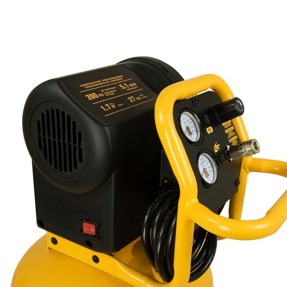 27 Gal. 200 PSI Portable Vertical Electric Air Compressor - Super Arbor