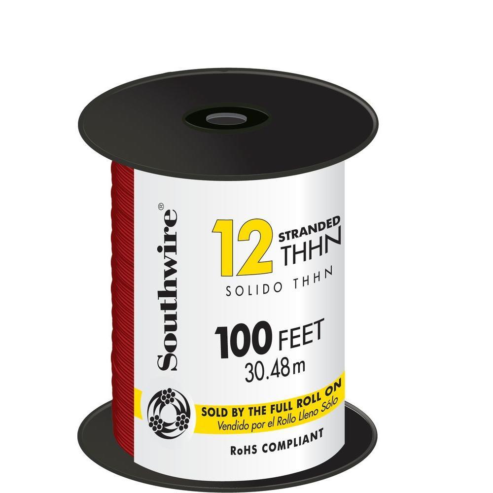 500 ft. 12 White Stranded CU THHN Wire - Super Arbor