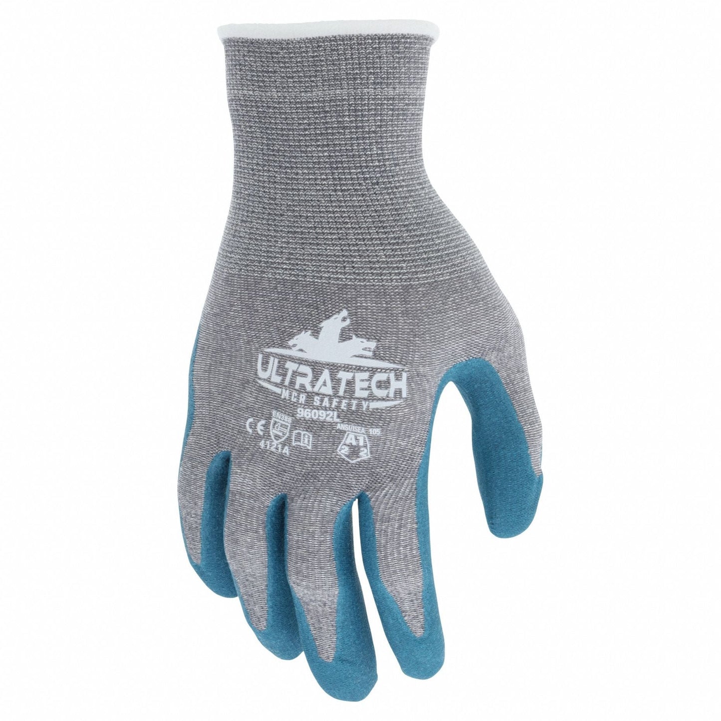 MCR SAFETY UltraTech XL Coated Gloves - Nitrile Palm, 12 PK