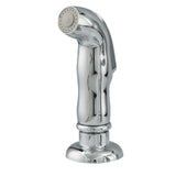 Foundations 2-Handle Standard Kitchen Faucet with Side Sprayer in Chrome - Super Arbor
