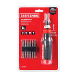 CRAFTSMAN Precision 12-Piece Bi-Material Handle Multi-Bit Screwdriver Set