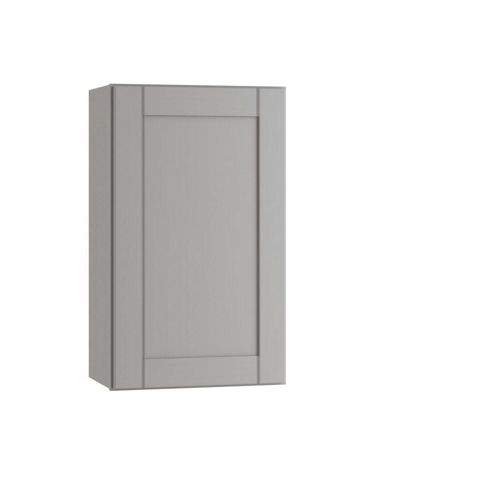 Vesper White Shaker Assembled Plywood 30 in. x 30 in. x 12 in. Wall Kitchen Cabinet with Soft Close - Super Arbor