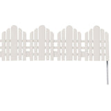 22 in. x 10 in. Plastic Adirondack Decorative Border Lawn Edging - Super Arbor