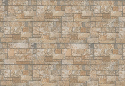 Style Selections Carmen Brown 16-in x 24-in Glazed Porcelain Floor Tile