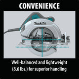 10.5 Amp 7-1/4 in. Corded Circular Saw - Super Arbor