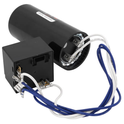 Rectorseal 96503 capacitor - side view (Voltage: 230V, 265v; Product Type: Capacitor)