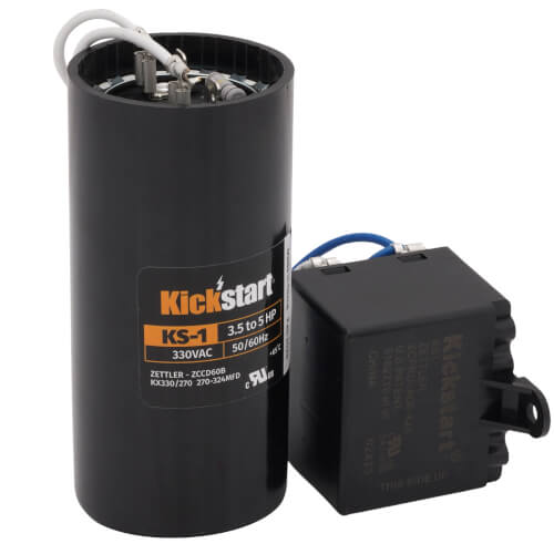 Rectorseal 96506 capacitor - front view (Product Type: Capacitor)
