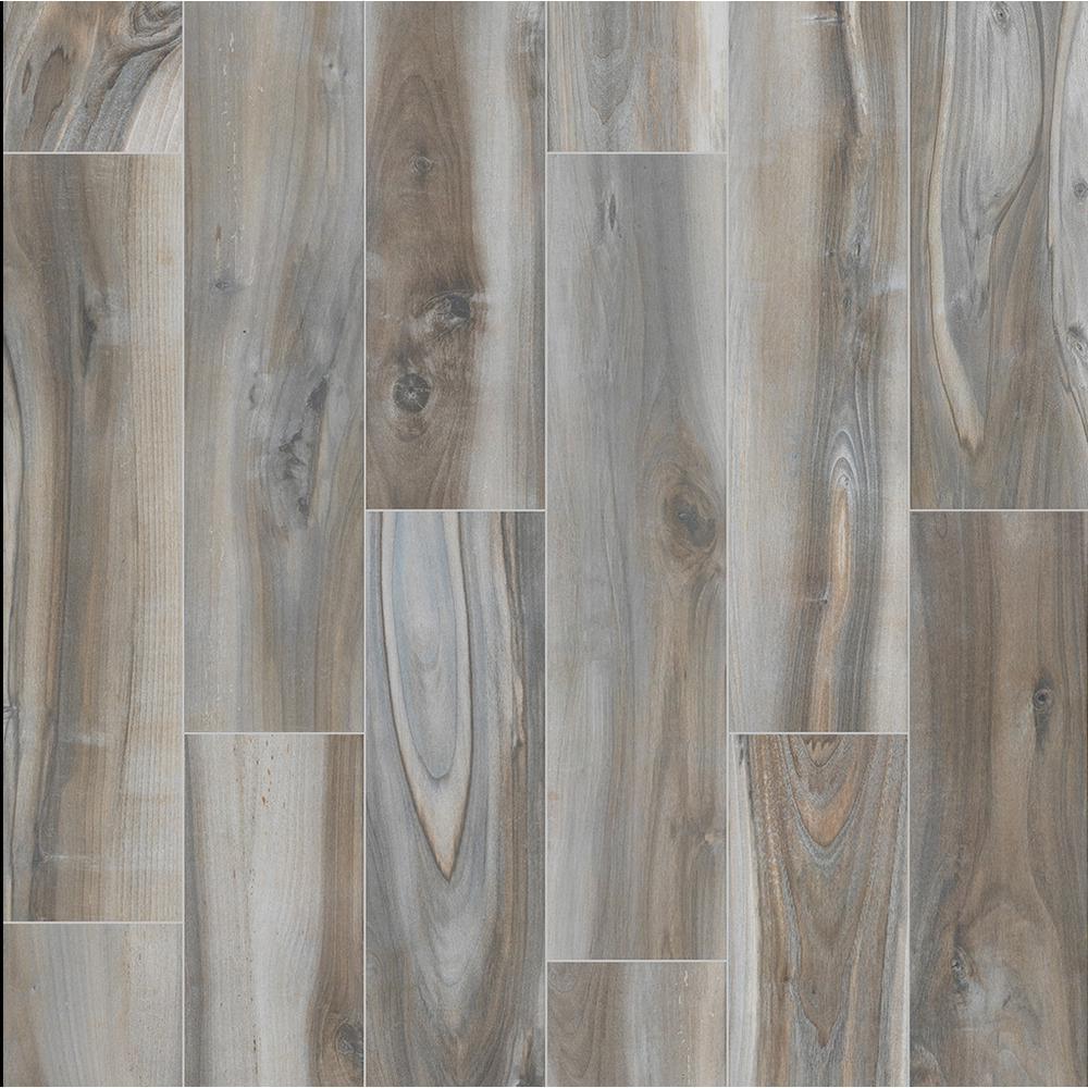 Outer Banks Blue 8 in. x 36 in. Matte Porcelain Floor and Wall Tile (122.4 sq. ft./Pack) - Super Arbor