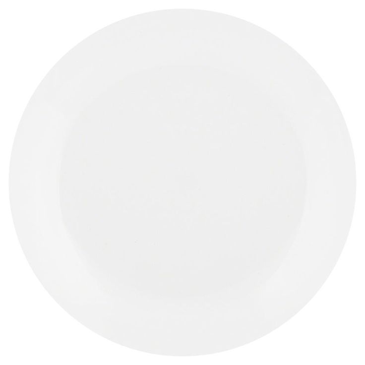 Classic 10.25-In Dinner Plates Winter Frost White (Set of 6)