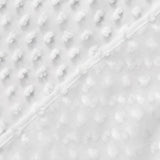 Valeria 70 in. x 72 in. White Shower Curtain - Super Arbor