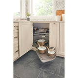 Rev-A-Shelf 33-in W x 24.5-in H 2-Tier Pull Out Metal Baskets & Organizers