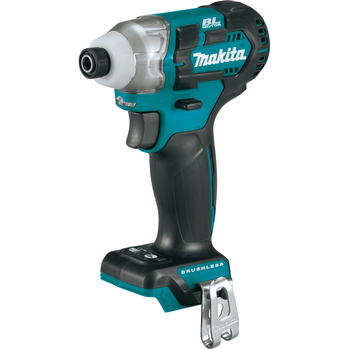 Makita 12V max CXT Lithium‑Ion Brushless 1/4 in. Cordless Impact Driver, Tool Only (DT04Z)
