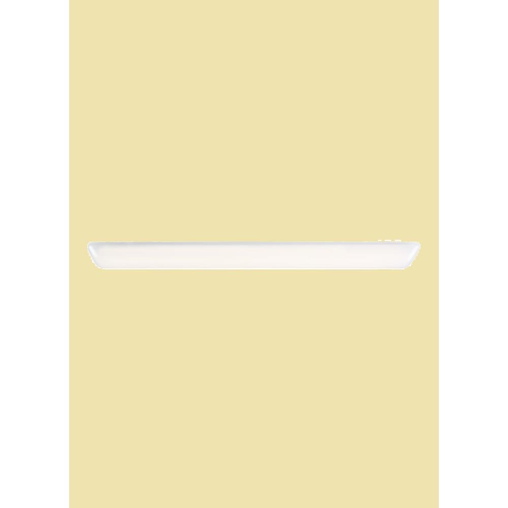 Kolmar 2 ft. 2000 Lumens Integrated LED White Flush Mount Wraparound - Super Arbor