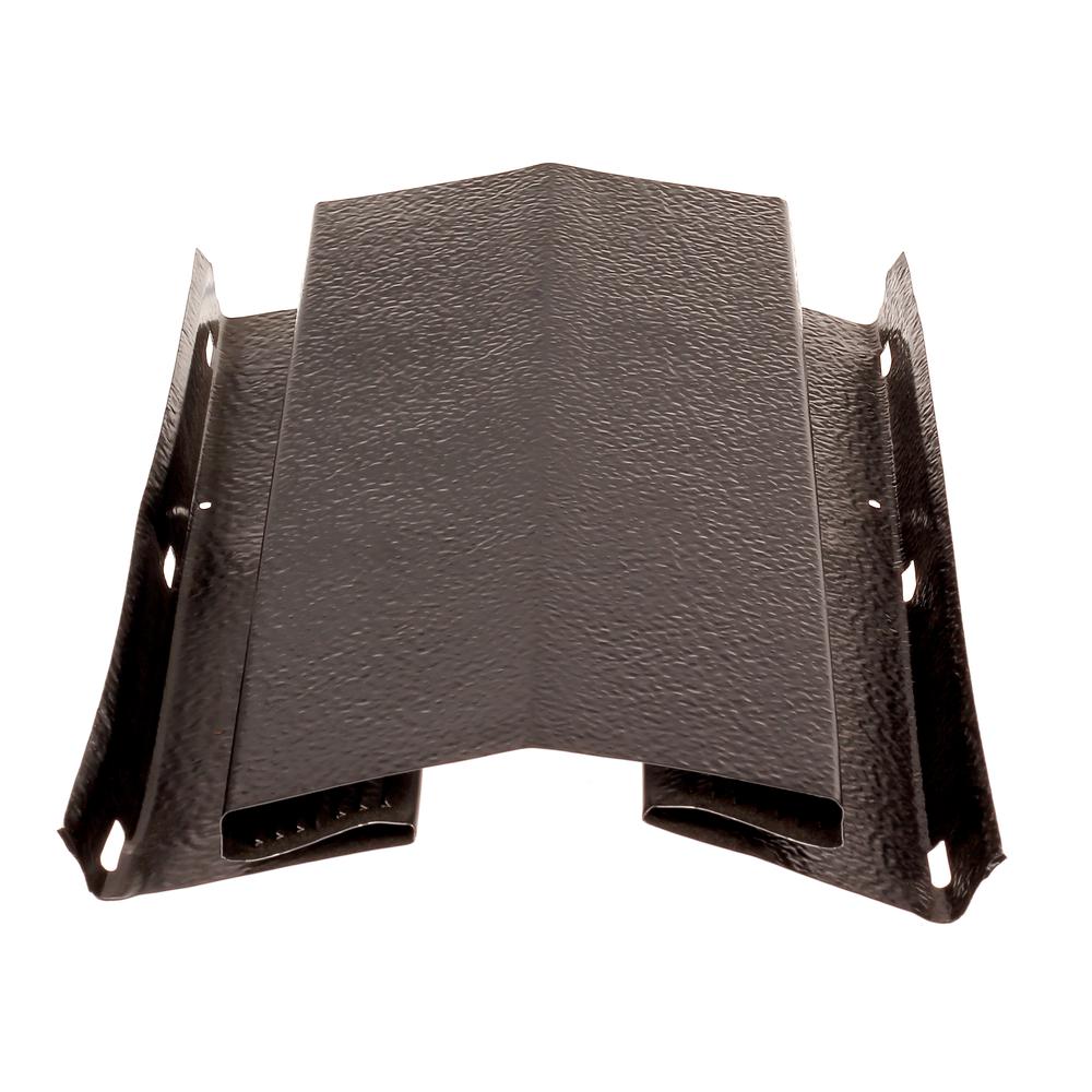 10 ft. Aluminum Ridge Vent in Black - Super Arbor