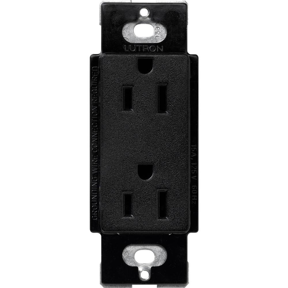 Claro 15 Amp Duplex Outlet, White - Super Arbor