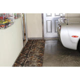 Armor All 2 ft. 5 in. x 18 ft. Realtree Green Commercial Polyester Garage Flooring