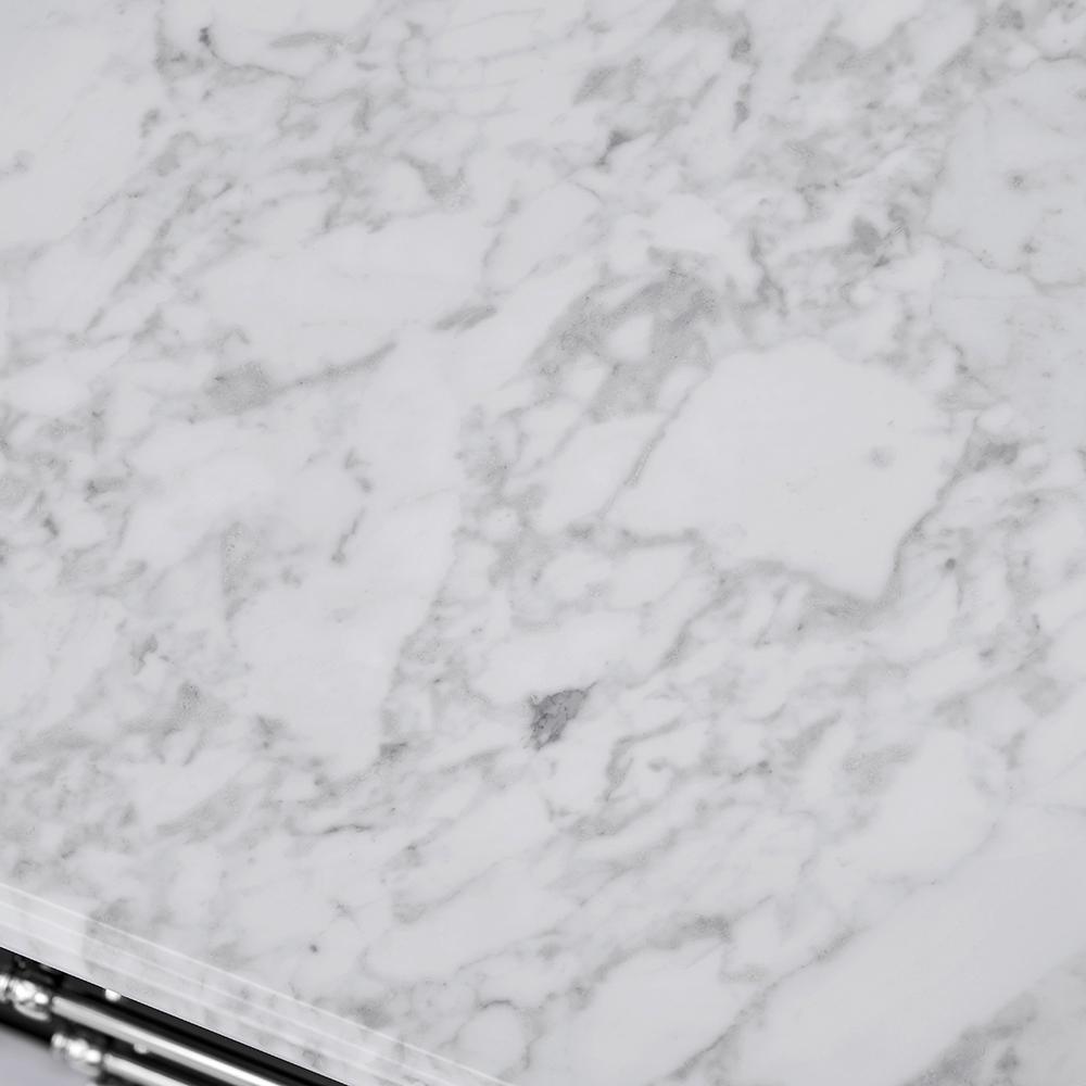 Aberdeen 60 in. W x 22 in. D Vanity in Black with Carrara Marble Top with White Sinks - Super Arbor