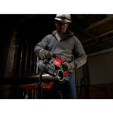 M18 FUEL 18-Volt 4-1/2 in./5 in. Lithium-Ion Brushless Cordless Grinder with Paddle Switch with Bandsaw and Batteries