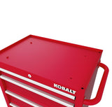 Kobalt 26.7-in W x 33-in H 4-Drawer Steel Rolling Tool Cabinet (Red)