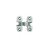 1/2 in. 11/2 in. Satin Chrome Invisible Hinge