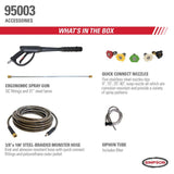 Simpson SIMPSON 4200 95003 PSI at 4.0 GPM with HONDA GX390 Cold Water Pressure Washer