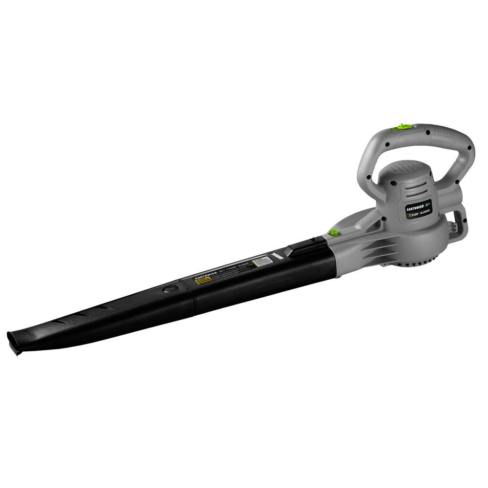 Earthwise 200 MPH 180 CFM 7.5 Amp Electric Handheld Leaf Blower - Super Arbor