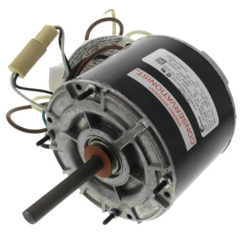Century 9722 inducer motor - front view (Type: Permanent Split Capacitor; Voltage: 208/230V, 230V, 208V)
