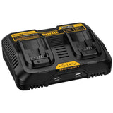 20-Volt MAX XR Lithium-Ion Premium Battery Pack 4.0Ah and Dual Port Charger with (2) USB Ports - Super Arbor