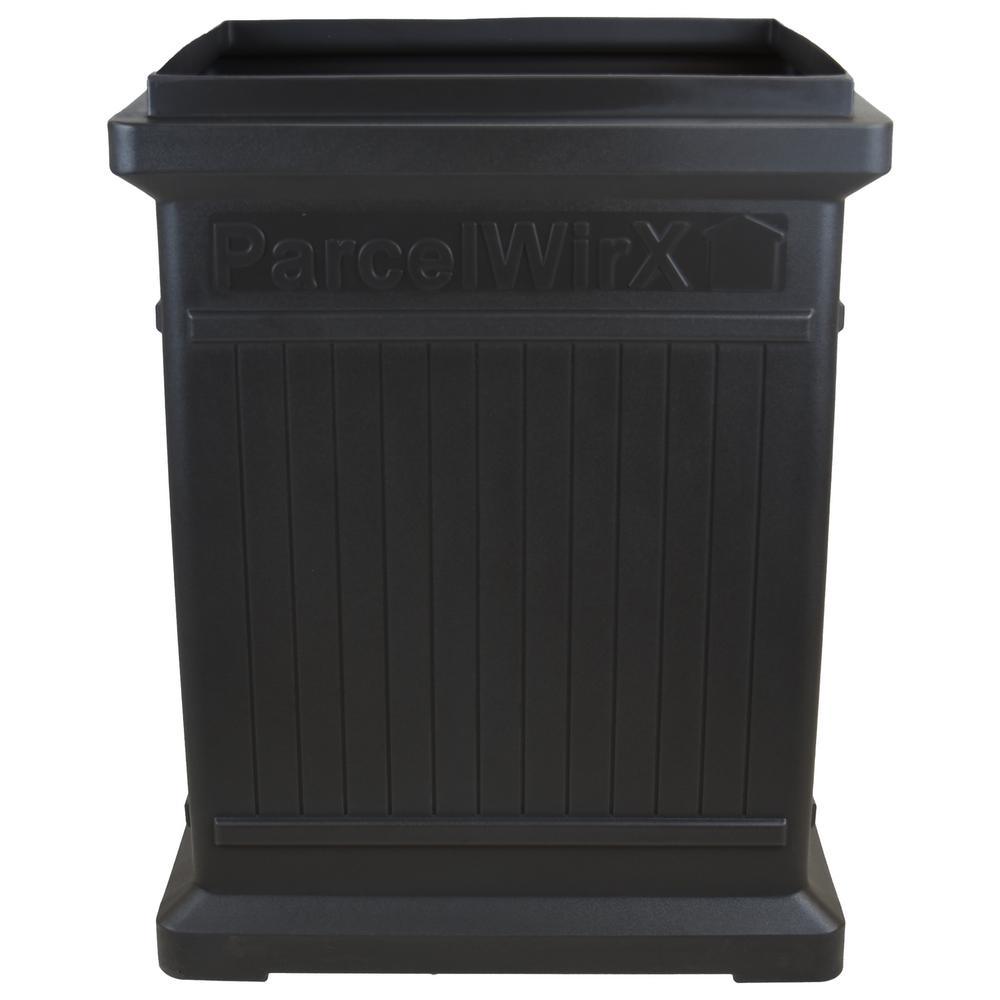 Graphite Standard Vertical Architectrual ParcelWirx Delivery Drop Box - Super Arbor