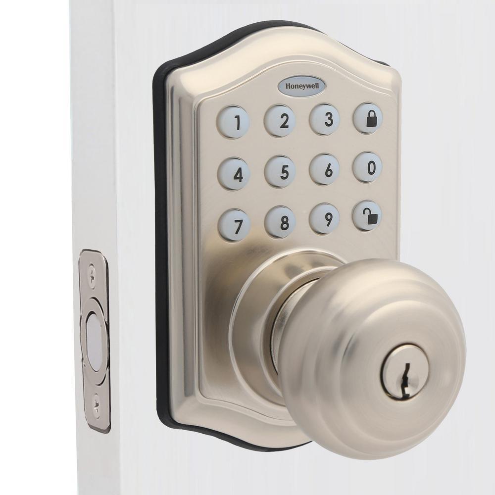 Oil Rubbed Bronze Keypad Electronic Knob Entry Door Lock - Super Arbor