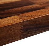 Sparrow Peak Saman 10-ft Natural Straight Butcher Block Saman Kitchen Countertop