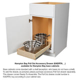 Hampton Assembled 30x34.5x24 in. Sink Base Cabinet in Unfinished Beech - Super Arbor