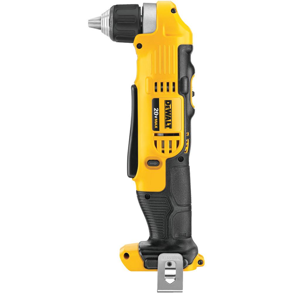20-Volt MAX Lithium-Ion Cordless 3/8 in. Right Angle Drill (Tool-Only) with 20-Volt MAX 4.0Ah Battery