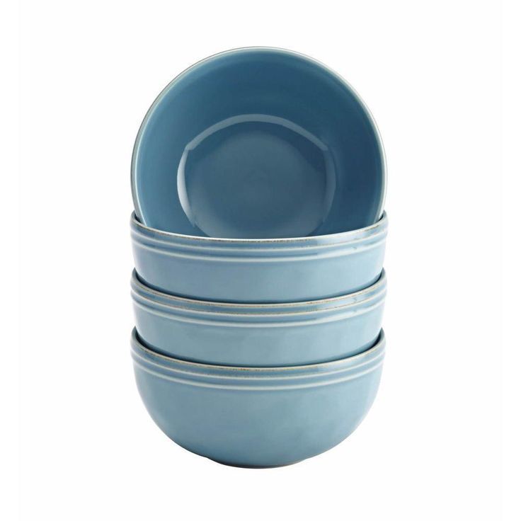 Cucina 16-Piece Agave Blue Dinnerware Set