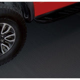 Diamond Deck 5 ft. x 7.5 ft. Black Textured PVC Motorcycle Mat