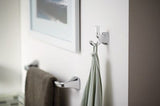 Moen Voss 18-in Polished Nickel Wall Mount Single Towel Bar