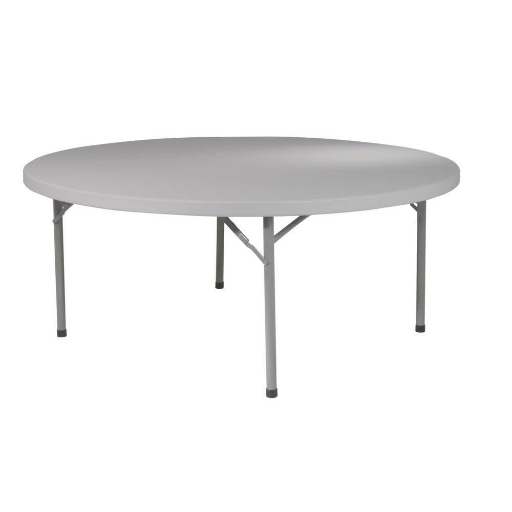 71 in. Round Resin Multi Purpose Table - Super Arbor